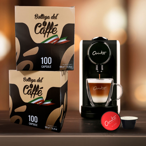 100 Capsule Caffè ARISSTO per BOTTEGA DEL CAFFE'