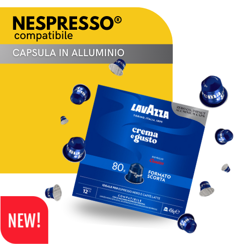 LAVAZZA Capsule Compatibili Nespresso® – Espresso italiano autentico a casa tua