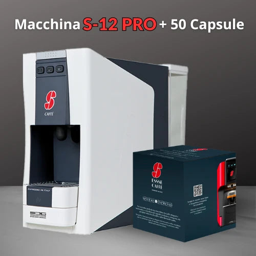 Pacchetto START, Macchina S-12 PRO, capsule a soli €69,00