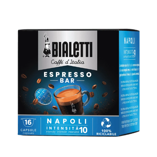 BIALETTI® NAPOLI – 16 Capsule Originali Bialetti®