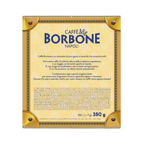 Caffè BORBONE® Miscela ROSSA – 50 Capsule Compatibili Nescafè® DolceGusto®