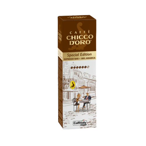 CAFFITALY® Chicco d'Oro ESPRESSO BAR – 10 Capsule Originali Caffitaly System®