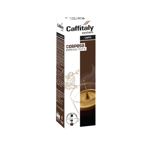 CAFFITALY® CORPOSO – 10 Capsule Originali Caffitaly System®