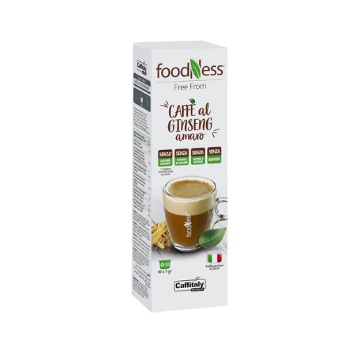 FoodNess GINSENG AMARO  – 10 Capsule Originali CAFFITALY®