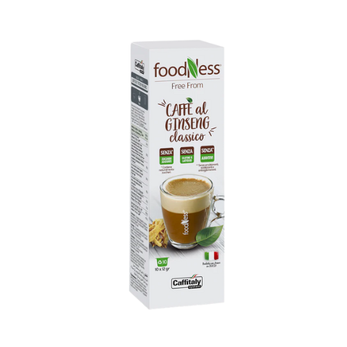 FoodNess GINSENG CLASSICO  – 10 Capsule Originali CAFFITALY®