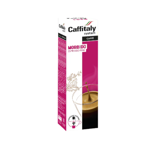 CAFFITALY® MORBIDO – 10 Capsule Originali Caffitaly System®