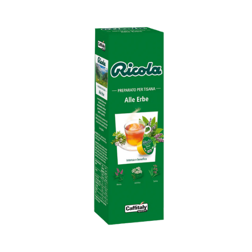 Ricola TISANA ALLE ERBE  – 10 Capsule Originali CAFFITALY®