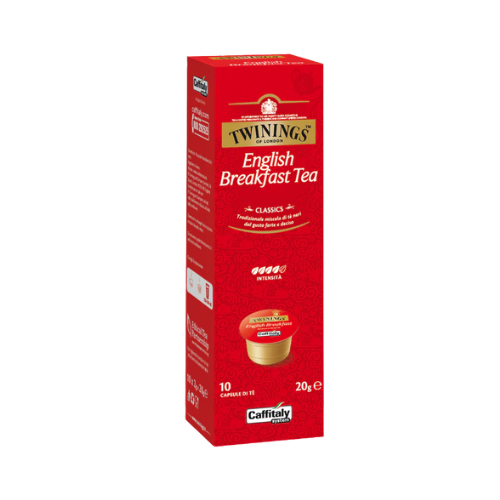 Twinings ENGLISH BREAKFAST TEA  – 10 Capsule Originali CAFFITALY®