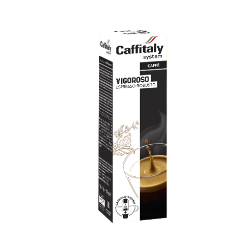 CAFFITALY® VIGOROSO – 10 Capsule Originali Caffitaly System®