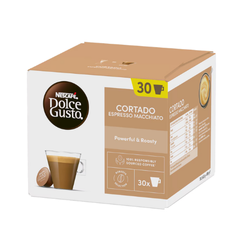 CORTADO – 30 Capsule Originali Nescafè® DOLCEGUSTO®