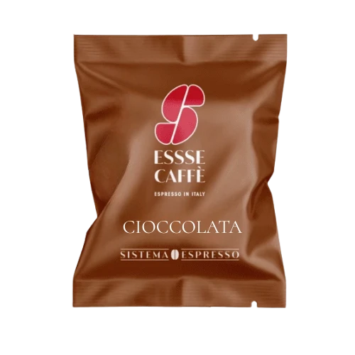 Bustina singola Marrone contenente Capsula Essse Caffè Cioccolata