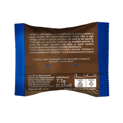 Caffè BORBONE® Miscela BLU – 100 Capsule Compatibili Lavazza® A Modo Mio®