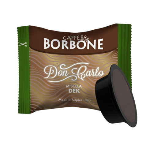 Caffè BORBONE® Miscela DEK – 100 Capsule Compatibili Lavazza® A Modo Mio®