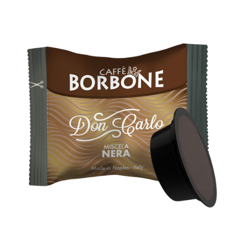 Caffè BORBONE® Miscela NERA – 100 Capsule Compatibili Lavazza® A Modo Mio®