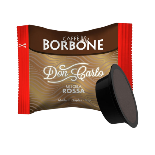 Caffè BORBONE® Miscela ROSSA – 100 Capsule Compatibili Lavazza® A Modo Mio®