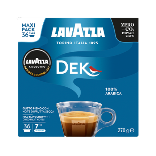 LAVAZZA® Miscela DEK – 36 Capsule Lavazza® A Modo Mio®