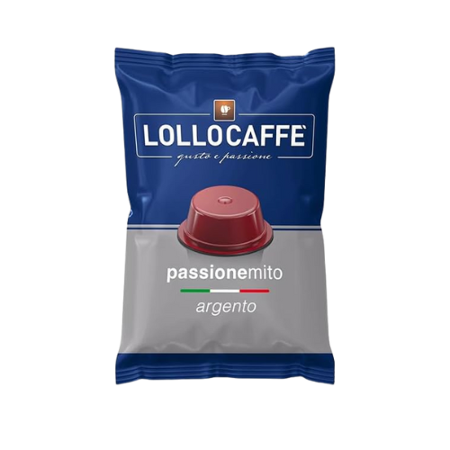 LOLLO Caffè® Miscela ARGENTO – 100 Capsule Compatibili Lavazza® A Modo Mio®