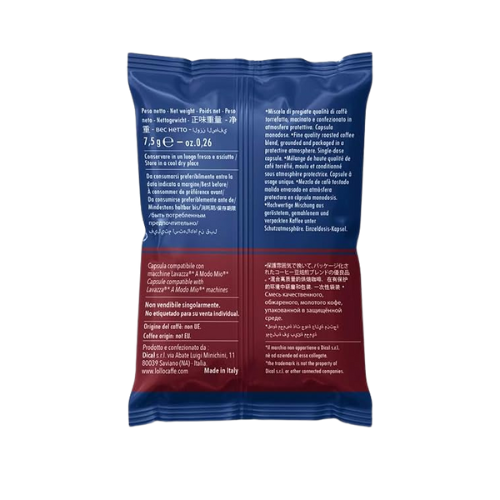 LOLLO Caffè® Miscela CLASSICA – 100 Capsule Compatibili Lavazza® A Modo Mio®