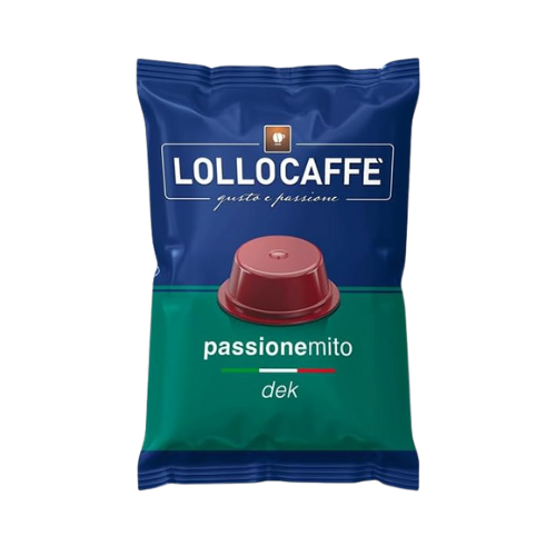 LOLLO Caffè® Miscela DECAFFEINATA – 100 Capsule Compatibili Lavazza® A Modo Mio®