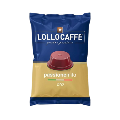 LOLLO Caffè® Miscela ORO – 100 Capsule Compatibili Lavazza® A Modo Mio®