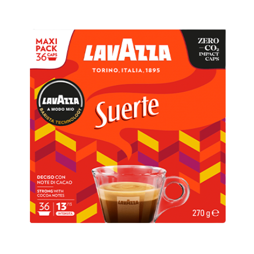 LAVAZZA® SUERTE – 36 Capsule Lavazza® A Modo Mio®