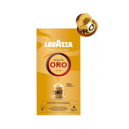 LAVAZZA® Qualità ORO – 100 Capsule Compatibili Nespresso®