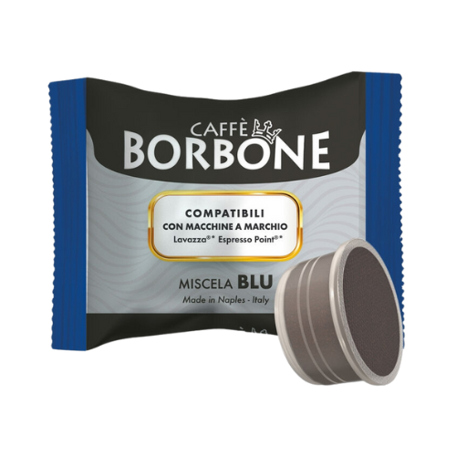 Caffè BORBONE® Miscela BLU – 100 Capsule Compatibili Lavazza® Espresso Point®