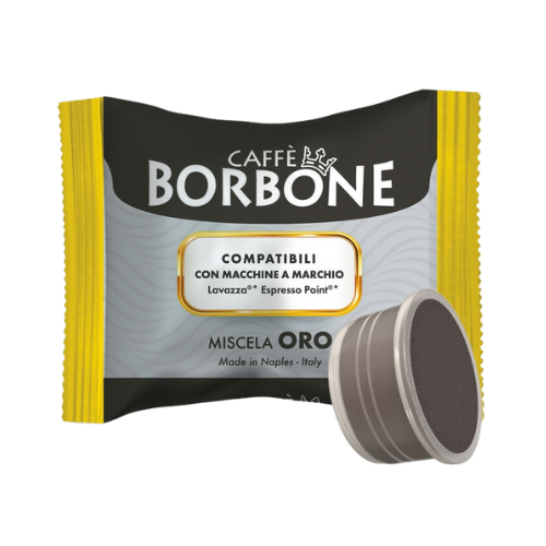 Caffè BORBONE® Miscela ORO – 100 Capsule Compatibili Lavazza® Espresso Point®
