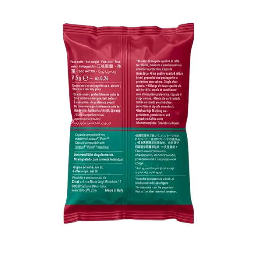 LOLLO Caffè® Miscela DECAFFEINATA – 100 Capsule Compatibili Lavazza® Espresso Point®