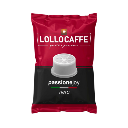 LOLLO Caffè® Miscela NERA – 100 Capsule Compatibili Lavazza® Espresso Point®