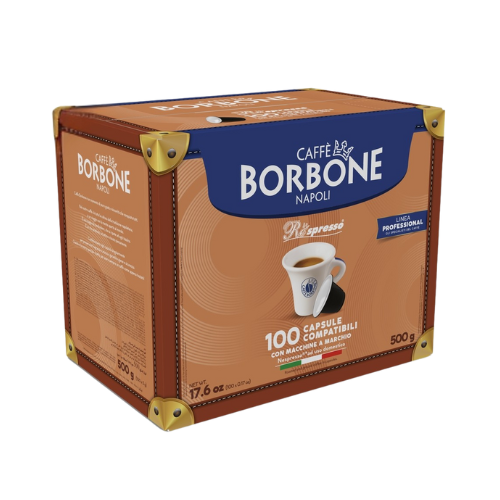 Caffè BORBONE® Miscela NERA – 100 Capsule Compatibili Nespresso®