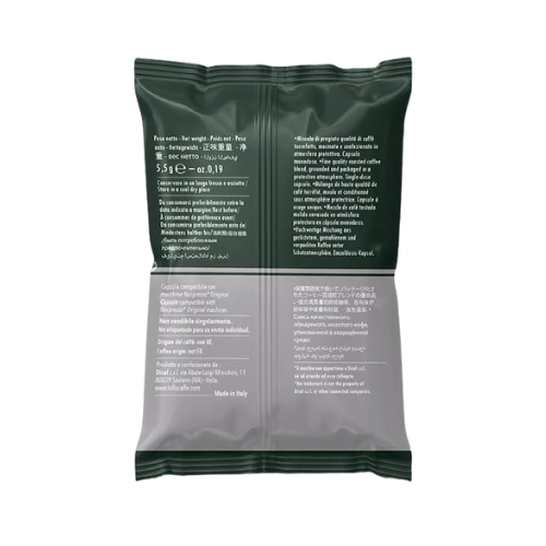 LOLLO Caffè® Miscela ARGENTO – 100 Capsule Compatibili Nespresso®