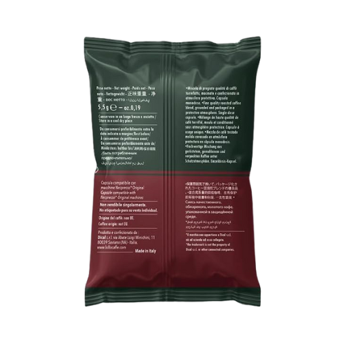 LOLLO Caffè® Miscela CLASSICA – 100 Capsule Compatibili Nespresso®