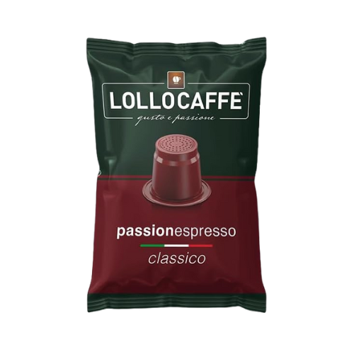 LOLLO Caffè® Miscela CLASSICA – 100 Capsule Compatibili Nespresso®