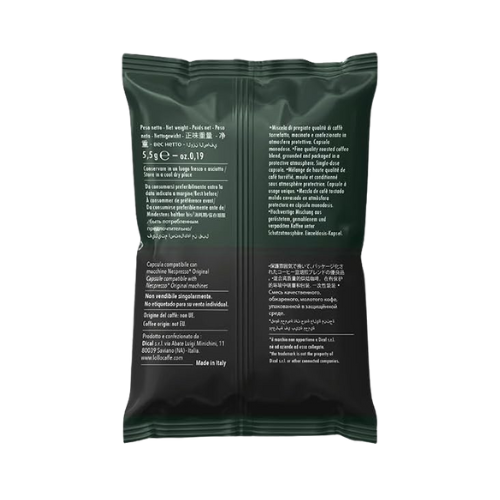 LOLLO Caffè® Miscela NERA – 100 Capsule Compatibili Nespresso®