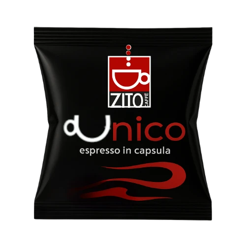 ZITO Caffè Miscela UNICO - Confezione 100 cialde compostabili ESE 44mm