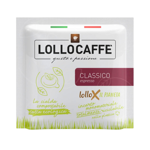 LOLLO Caffè® Miscela CLASSICA – 150 Cialde Compostabili ESE 44mm