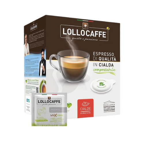 LOLLO Caffè® Miscela ORO – 150 Cialde Compostabili ESE 44mm