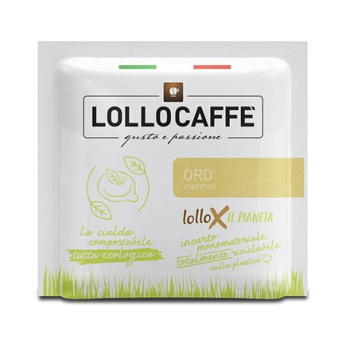 LOLLO Caffè® Miscela ORO – 150 Cialde Compostabili ESE 44mm