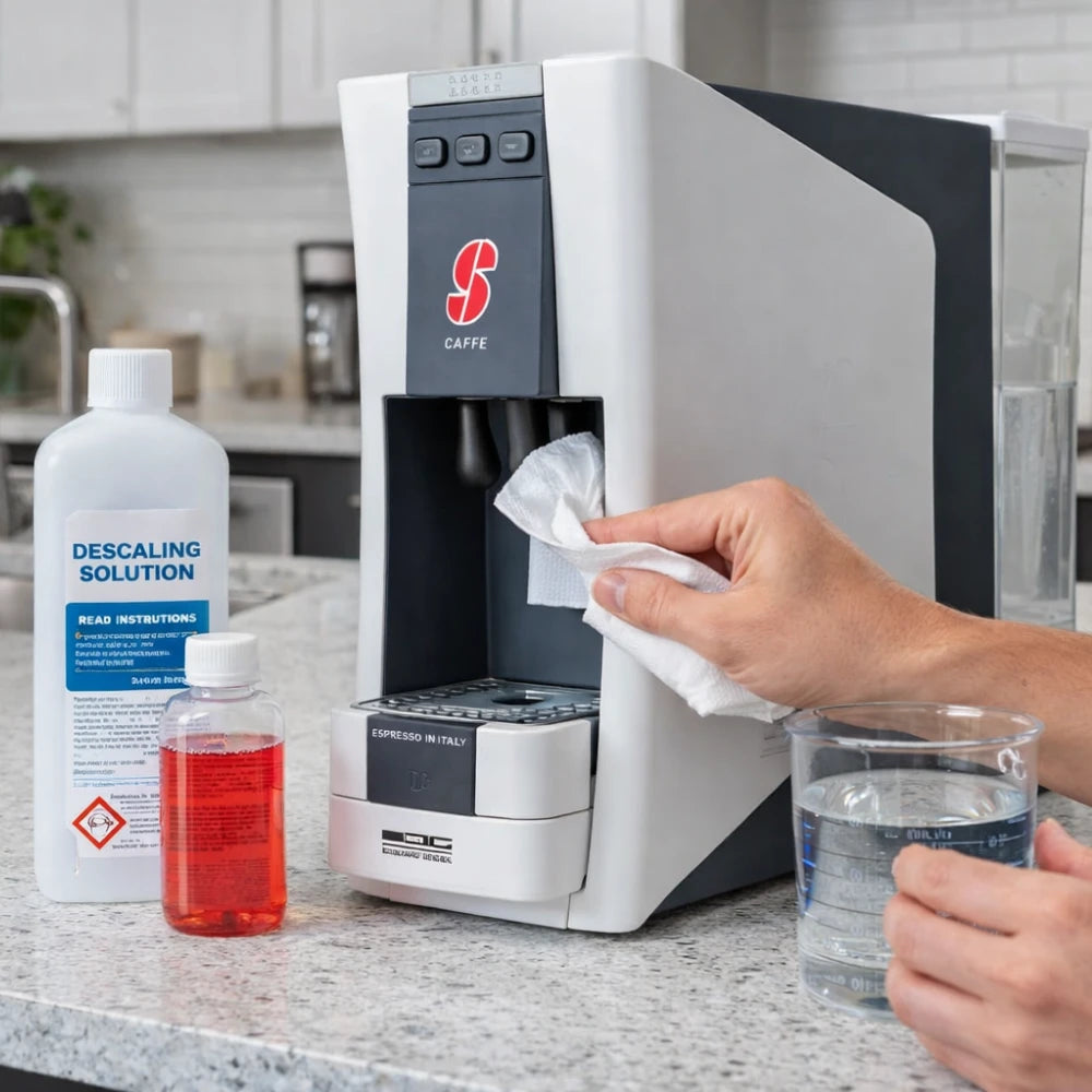 decalcificante macchina caffè pulizia macchina essse caffè